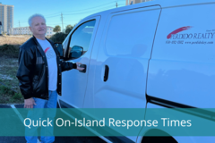 Perdido Sun Condos Quick On-Island Response Times